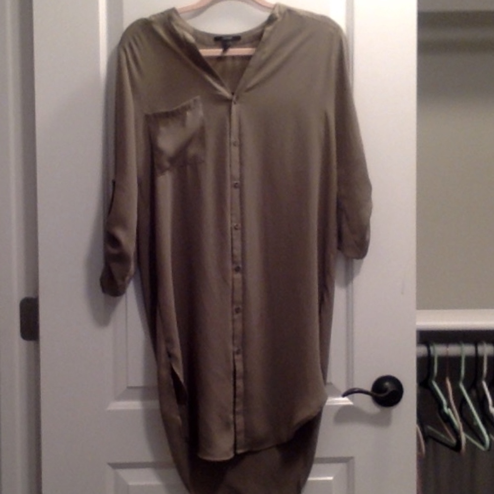 Olive green tunic